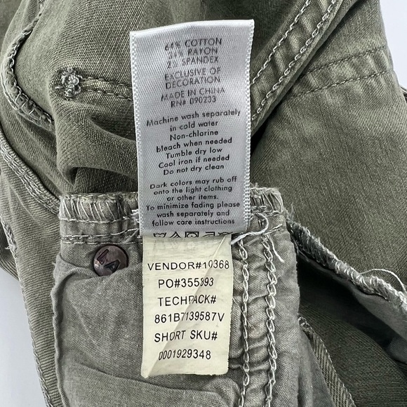 Bullhead Denim Co Green High Rise Skinniest Denim Jeans Size 1 Women's - Picture 6 of 6